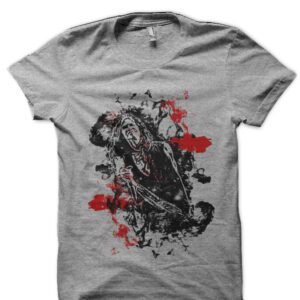 Rock Singer Graphic Print T Shirt Half Sleeve