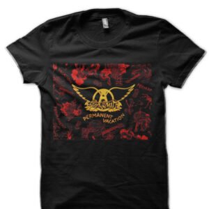Permanent Vacation Graphic Print T Shirt Half Sleeve