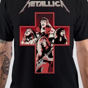 Metallica Half Sleeve Black T-Shirt