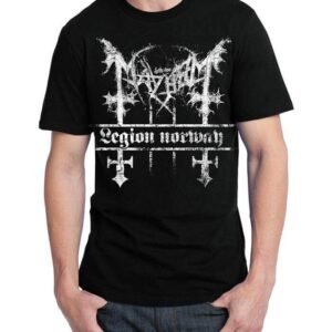 Mayhem Legion Norge Black T-Shirt