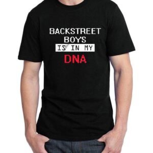 Backstreet Boys Half Sleeve Black T-Shirt