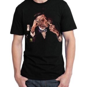 Peaky Blinders Half Sleeve Black T-Shirt