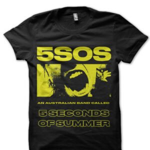 5SOS Black T-Shirt