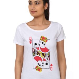 Freddie Mercury Queen Card White T-Shirt