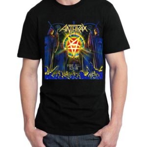 Anthrax Rock Band Black T-Shirt