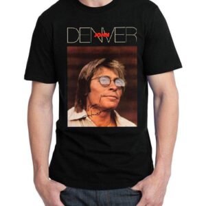John Denver Black T-Shirt