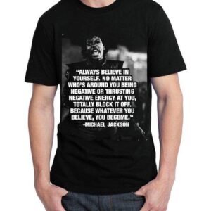 Always Believe In Yourself Black T-Shirt