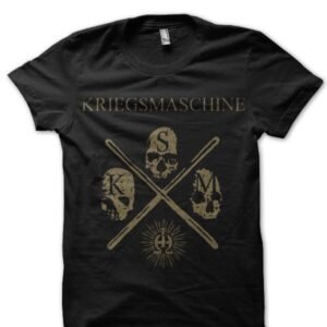 Kriegsmaschine Black T-Shirt