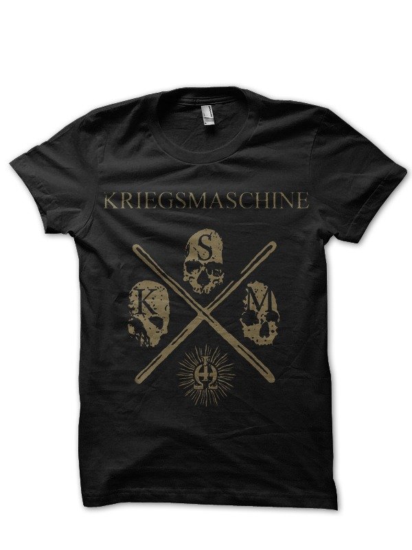Kriegsmaschine Black T-Shirt