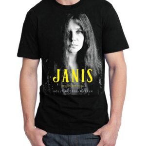 Janis Joplin Black T-Shirt