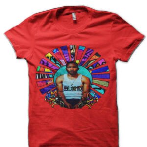 Frank Ocean Graffiti Style Sun rays Frank Ocean Blond Blonde Half Sleeve T-Shirt
