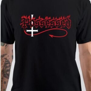 Seven Churches Half Sleeve Black T-Shirt