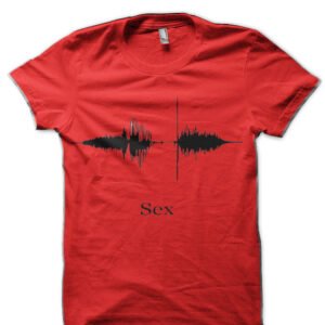 Waveform - Sex Red T-Shirt