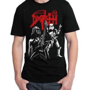 Death Vader Rock Band Black T-Shirt