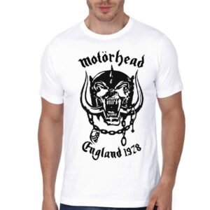 Motorhead England 1978 White T-Shirt