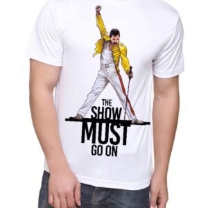 Queen Show Must Go On White T-Shirt