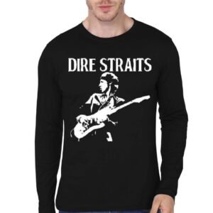 Dire Straits Full Sleeve Black T-Shirt