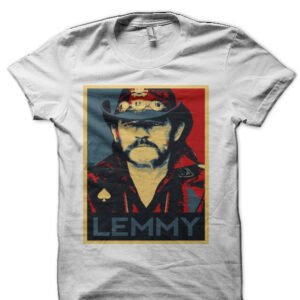 Lemmy Hope Portrait Half Sleeve T-Shirt