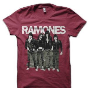 Ramones Maroon T-Shirt