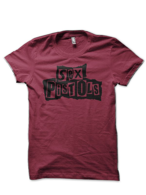 Sex Pistols Maroon T-Shirt