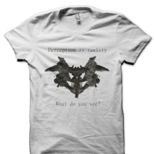 Rorschach Test White Half Sleeve T-Shirt