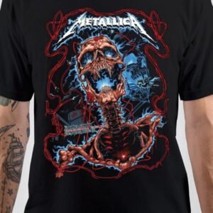Metallica Half Sleeve Black T-Shirt