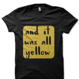 Coldplay Lyrics Black T-Shirt