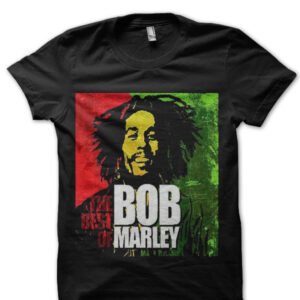 The Best Of Bob Marley Black T-Shirt