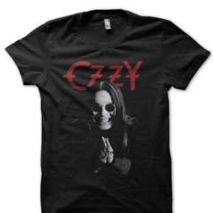 Ozzy Osbourne Half Sleeve Black T-Shirt
