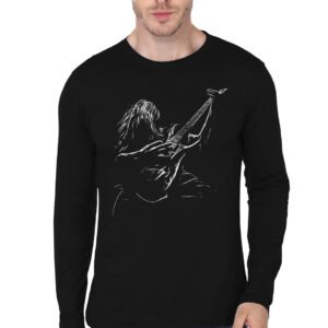 Metal Guitar Black T-Shirt