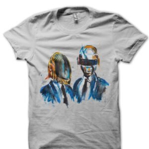 Daft Punk White T-Shirt