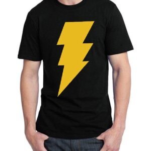 Lightining Flash Black T-Shirt