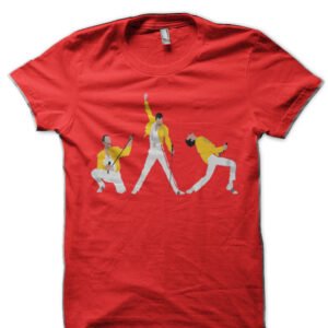 Freddie Mercury Red T-Shirt