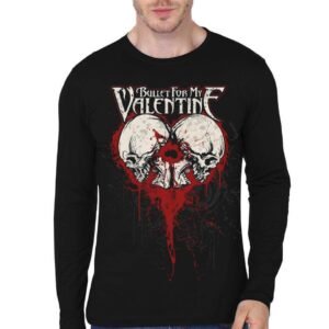 Bullet For My Valentine Black Fullf Sleeve T-Shirt