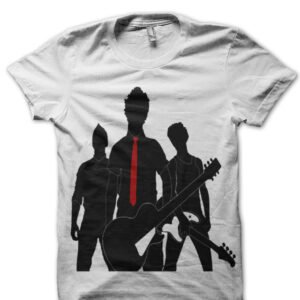 Green Day Band White T-Shirt