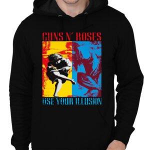 Guns And Roses Black Hoodie