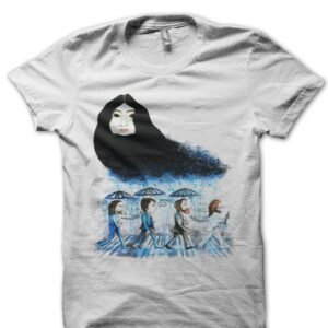 The Beatles White Half Sleeve T-Shirt