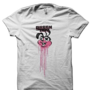 Green Day Half Sleeve White T-Shirt