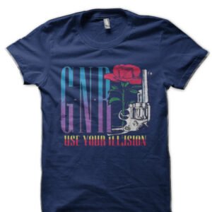 Guns N' Roses Black Half Sleeve T-Shirt