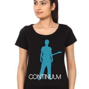 John Mayer Continuum Female Black T-Shirt