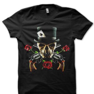 Guns N' Roses Black Half Sleeve T-Shirt