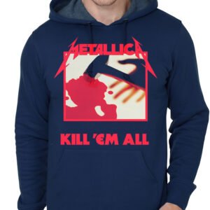 Metallica Kill'Em Navy Blue Hoodie