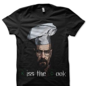 Kiss The Cook Black T-Shirt