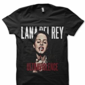 Lana Del Rey Ultraviolence Black T-Shirt