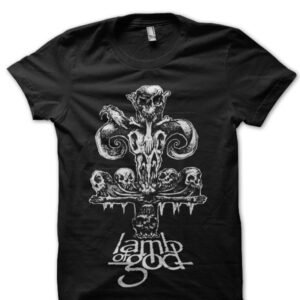 Lamb Of God Heavy Metal Rock Music Black T-Shirt