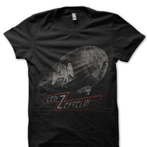 Led Zeppelin Faded Black T-Shirt