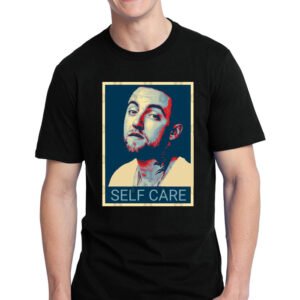 Mac Miller Half Sleeve Black T-Shirt