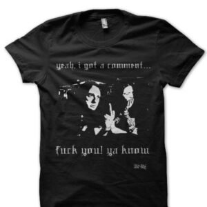 Mayhem Half Sleeve Black T-Shirt