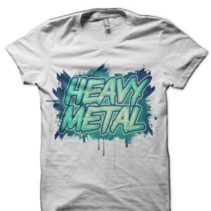 Heavy Metal White T-Shirt
