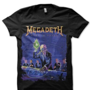 Megadeth Rust In Peace Black T-Shirt